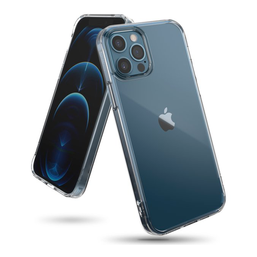 [CVRIP12GREEN] جراب Green Lion المضاد للصدمات - آيفون 12 / 12 برو (6.1 بوصة) - شفاف