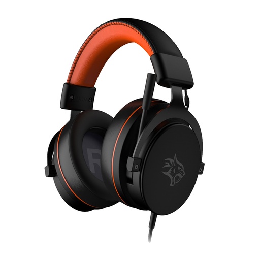 Porodo PDX417 USB Gaming Headset – Black/Orange