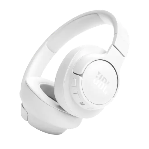 سماعات رأس لاسلكية JBL Tune 720BT فوق الأذن - أبيض