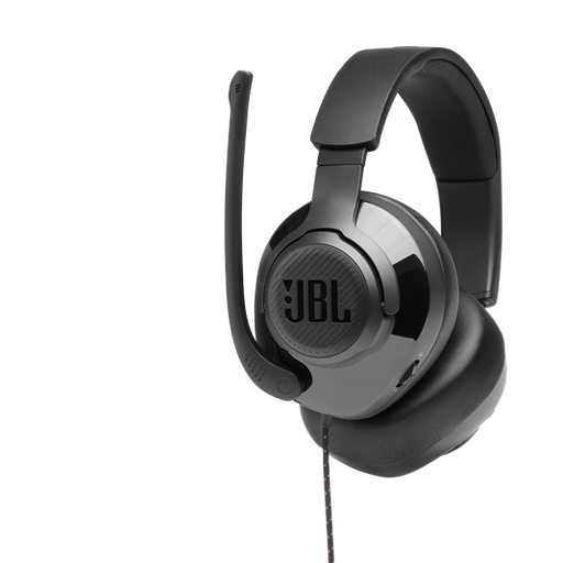 [JBLQUANTUM300BLK] JBL Quantum 300 Wired Over-EAR Gaming Headset Black