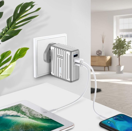 [ZDMIX1] Zendrue MIX 2 In1 Zendure Power Bank &Charger 18W PD(5200mAh)