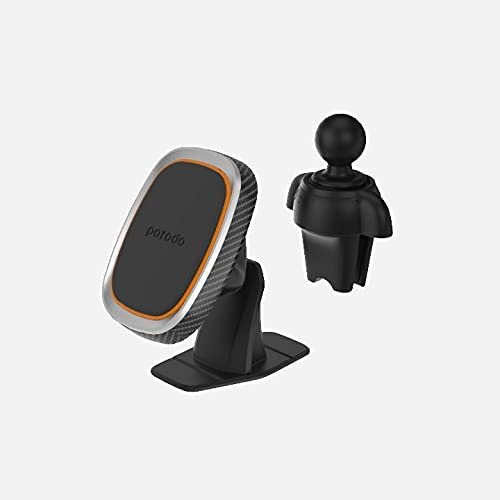 Porodo Air-vent & Stick-on Combo Mount(Gold)