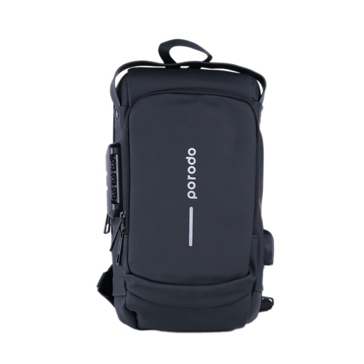 Porodo Lifestyle Water-Proof Oxford Fanny Pack With USB-A Port
