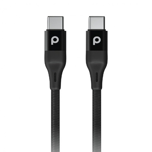 Porodo Aluminum Braided USB-C Cable 2.2m 3A
