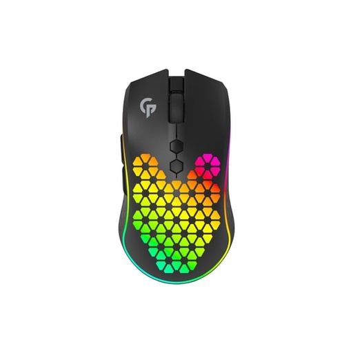 Porodo Gaming 9d Wireless RGB Mouse 10000 DPI With Built-in Rechargeable Battery 600mAh – Black